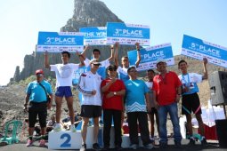 Ribuan Peserta Semarakkan "Kelud Volcano Road Run 2018"