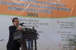 Kemajuan teknologi harus dibarengi keunggulan bahasa