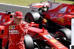 Vettel Tak Yakin Dengan Mobil Ferrari Saat Latihan