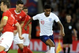 Rashford Bawa Inggris Kalahkan Swiss