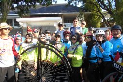Wali Kota Ibnu Sina lepas keberangkatan Gowes Nusantara 2018