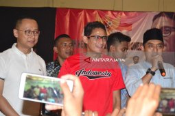 Cawapres Sandi Temui Relawan di Sumenep