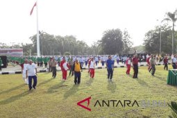 3.400 peserta pecahkan rekor MURI senam famire