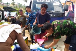 TNI AU Atasi Kekurangan Air Bersih di RSUD Kwandang