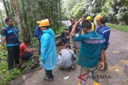 PLN pulihkan jaringan listrik akibat banjir dan tanah longsor