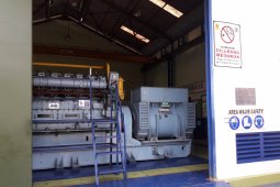 Pembangkit diesel Maburai Tabalong gunakan solar