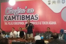 Polres Situbondo Gelar "Cangkru`an Kamtibmas" Pemilu Damai (Video)