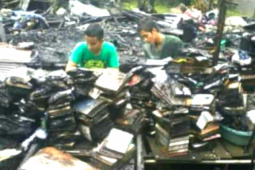 Rumah kontrakan santri Darussalam Martapura ludes terbakar