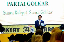 Presiden Hadiri Peringatan HUT Ke-54 Golkar