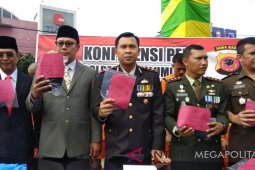 Polisi Sukabumi pajang pelaku pencuri di jalan