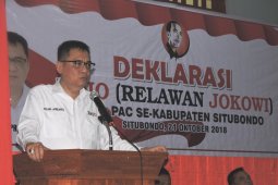 Relawan Jokowi Situbondo Optimistis Peroleh 75 Persen Suara (Video)