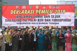 Deklarasi Pemilu damai pada hari Kesaktian Pancasila
