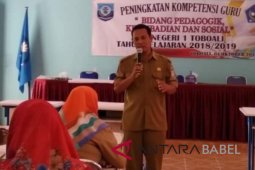 Disdikbud Bangka Selatan tingkatkan kompetensi guru