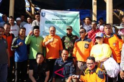 Gubernur Babel tinjau pembangunan dua masjid di Lombok