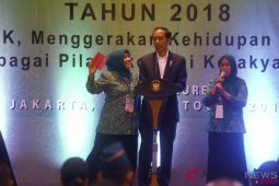Presiden Jokowi dorong PKK kembangkan produk ekspor