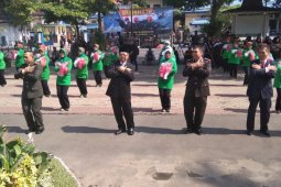 Plt Bupati Tulungagung Saksikan Teatrikal Perang Kemerdekaan