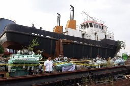Ditreskrimsus sita tiga unit tugboat hasil pembobolan bank Rp 22 miliar
