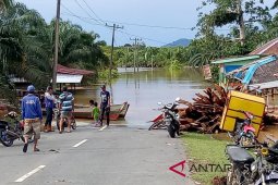 Pengungsi banjir Natal hari ini mulai kerumah masing-masing