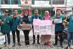 Mahasiswa Madina galang bantuan untuk korban banjir