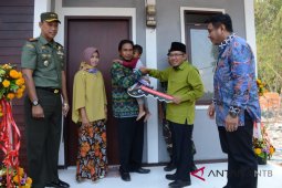 Pembangunan prototipe rumah tahan gempa di Lombok Utara rampung