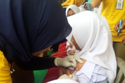 Capaian imunisasi  MR di Ambon 71,8 persen