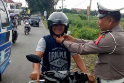 Polres Simalungun suluh pengendara aman berkendara