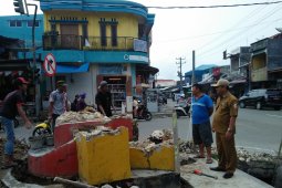 Pemugaran Tugu Meriam dilakukan secara swakelola