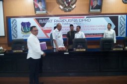 Walikota sampaikan Nota P.ABPD 2018.