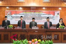DPRD umumkan pemberhentian Bupati dan Wakil Bupati Taput