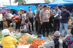 Satgas pangan Taput sidak Pasar Tarutung