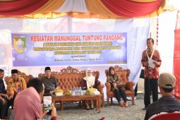 Bupati  serap aspirasi warga Desa Tabanio