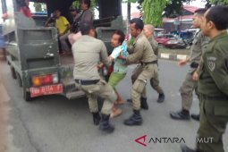 Dinsos bersama Satpol PP tertibkan Gepeng