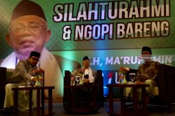 Ma'ruf Amin Silaturahmi dengan Kiai Malang Raya
