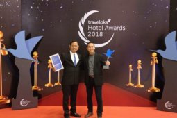 INFINITY8 BALI raih penghargaan "Traveloka Award 2018"