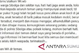 Kapolres: Berita penculikan anak hoaks