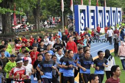 Lintasan lari taman sempur