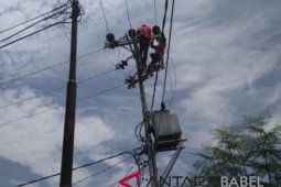 PLN Babel pulihkan sembilan gardu distribusi Palu