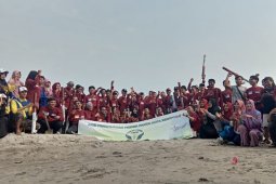 Pemuda-Jurnalis tanam 1.200 bibit mangrove di pondok besi