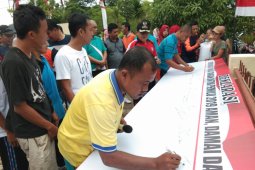 Masyarakat sibolga selatan deklarasikan pilkada damai