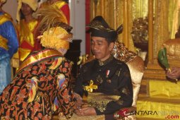 Presiden Jokowi kini bergelar Tuanku Sri Indra Utama Junjungan Negeri