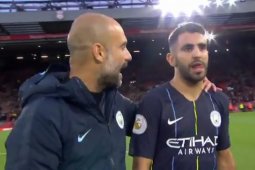 Guardiola istirahatkan Mahrez dari pertandingan Community karena khawatir soal doping