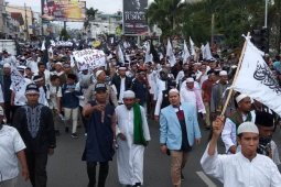Ribuan Warga Binjai Aksi Damai Bela Tauhid