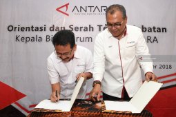Sertijab Para Kabiro Perum LKBN Antara