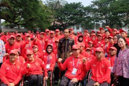 Kontingen Asian Para Games Indonesia dilepas Presiden