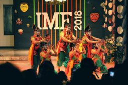 Senin Banjarmasin tampil  di Internasional Mask Fstival 2018