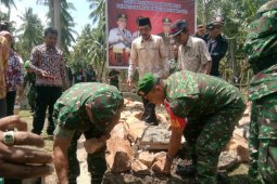 Pemprov Gandeng Korem 133 Bangun Rumah Layak Huni
