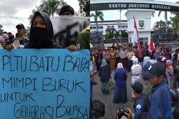 Mahasiswa minta Gubernur Bengkulu cabut izin lingkungan PLTU