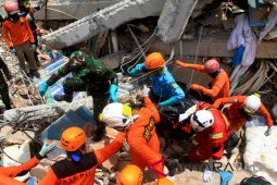 Korban jiwa akibat gempa-tsunami Palu-Donggala capai 1.411