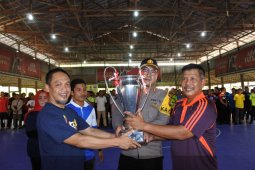 Bupati buka turnamen futsal sambut HUT Korpri