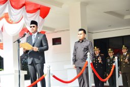 Presiden inspektur upacara peringatan Hari Kesaktian Pancasila